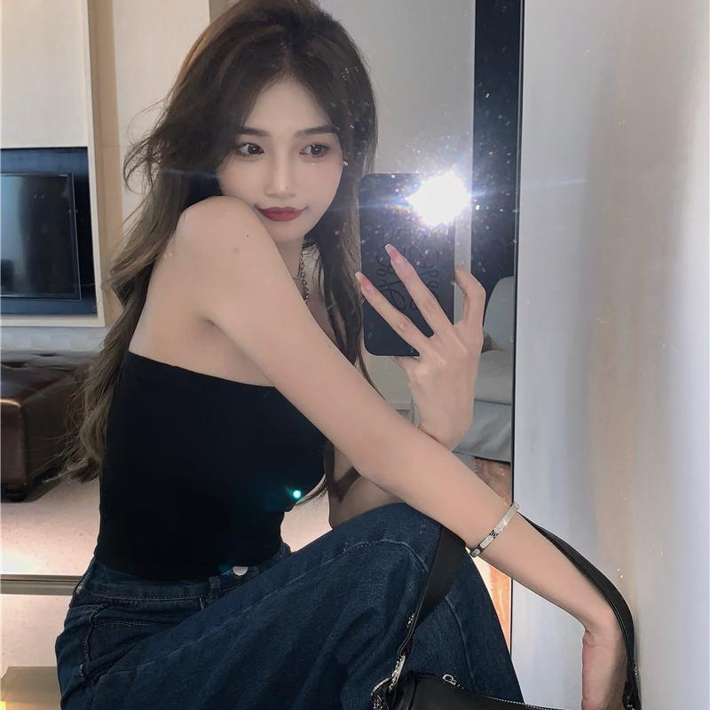 Áo Ống Croptop Thun Gân - Áo Quây Bra Trơn Basic Siêu Hot Siêu Sexy AT2 Hot