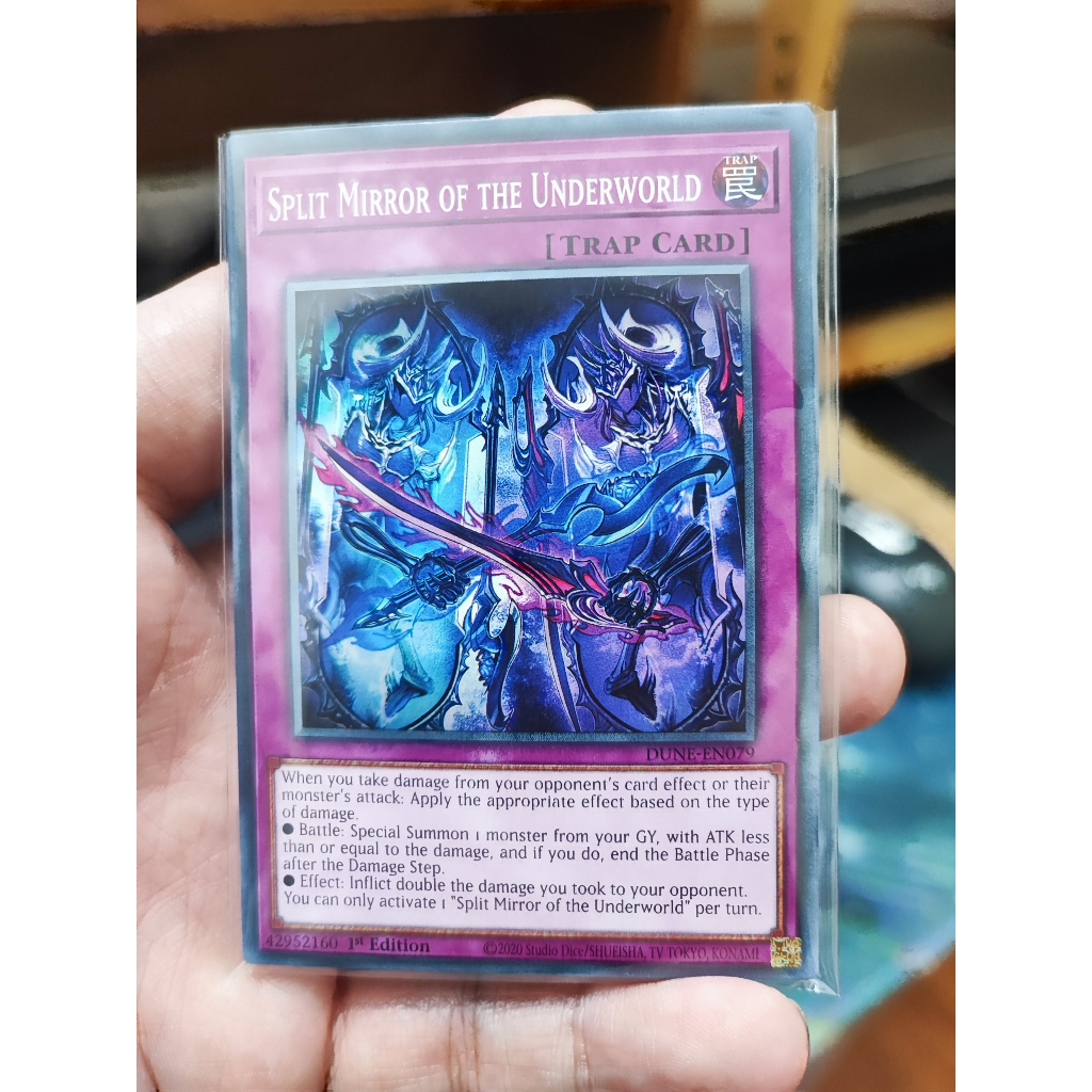 1 lá thẻ bài Split Mirror of the Underworld - DUNE-EN079 - Common 1st Edition