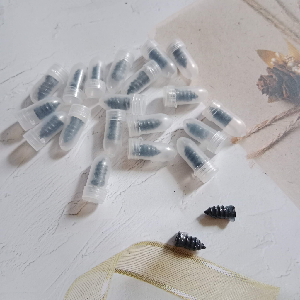 Hộp 10 vít vá lốp xe không săm cho ô tô xe máy xe tải không cần tháo lốp