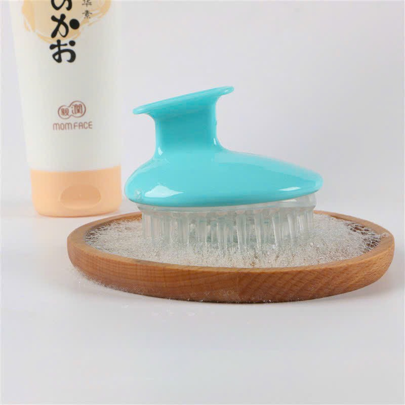 Lược Gội Đầu Thông Minh Massage Gai Silicon, Massage Da Đầu