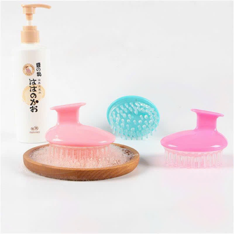 Lược Gội Đầu Thông Minh Massage Gai Silicon, Massage Da Đầu