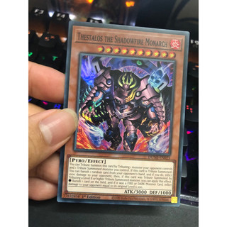 Thẻ bài Yugioh Thestalos the Shadowfire Monarch - Super