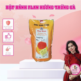 Bột Pudding(Bánh flan) ĐỦ MÙI Hàng Huy 1kg | Tổng kho Nguyên liệu giá sỉ