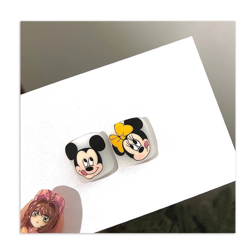 Sticker dán móng mẫu hoạt hình Mickey Ngáo và Vịt Donal siêu xinh