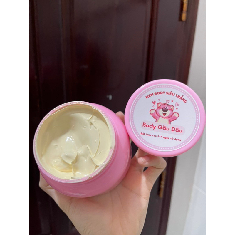 Kem body Gấu Dâu 200gram