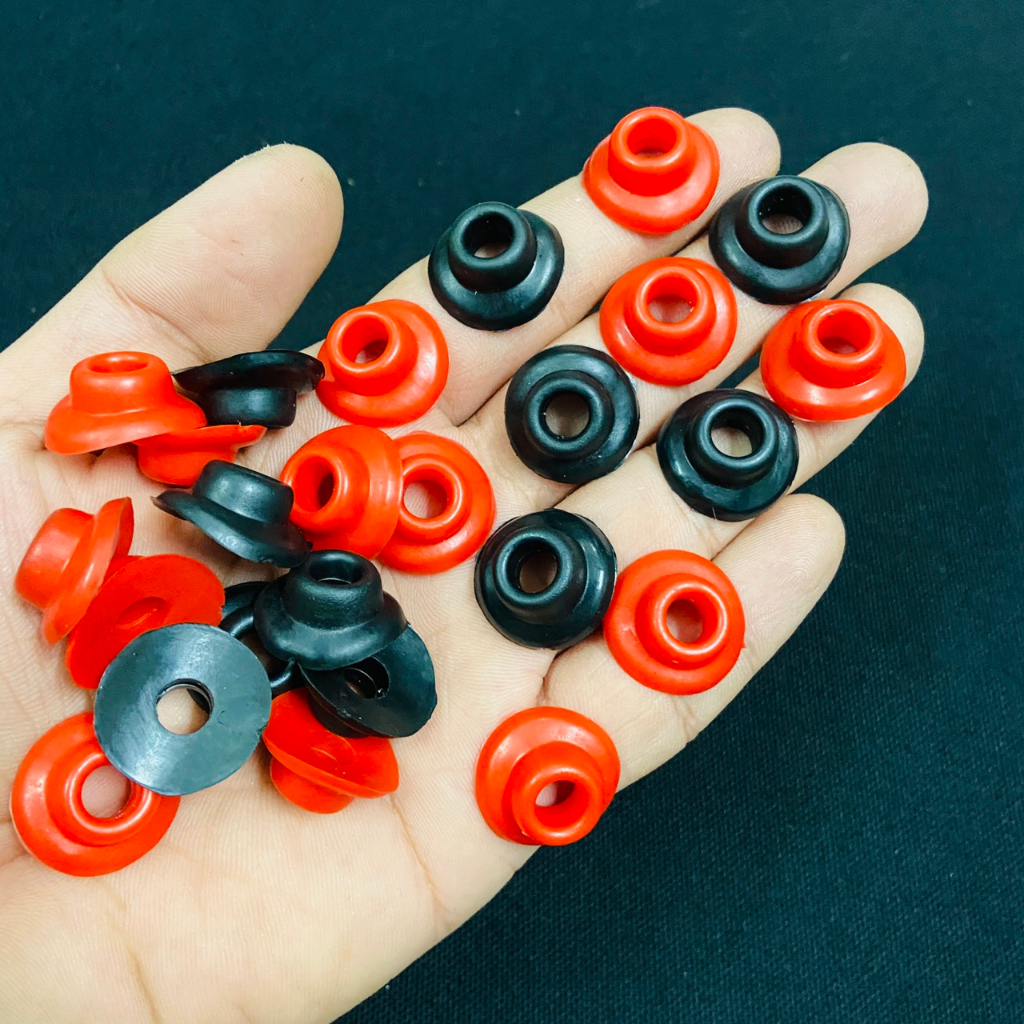 "Cặp Cao su Màu+ nắp Van vòi gắn Xe máy , Oto"