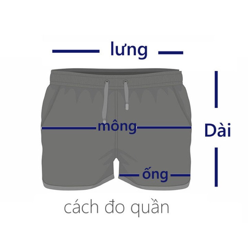 COMBO 5 QUẦN ĐÙI THUN NAM 3 Mặc nhà Kiểu dáng thể thao - Bình Dân
