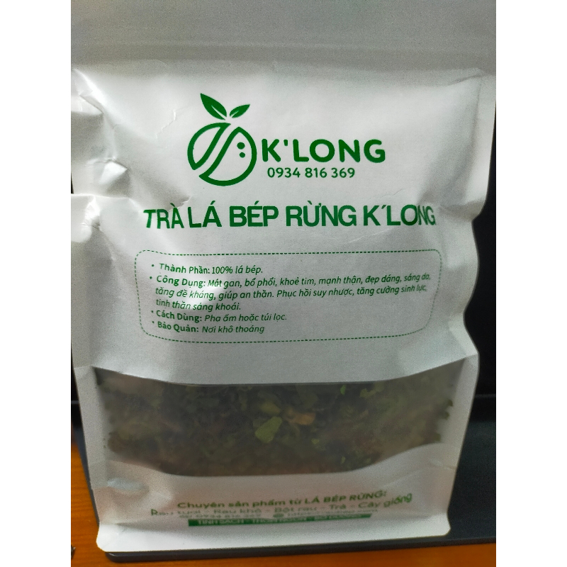 TRÀ LÁ BÉP RỪNG K'LONG - Túi 300gram