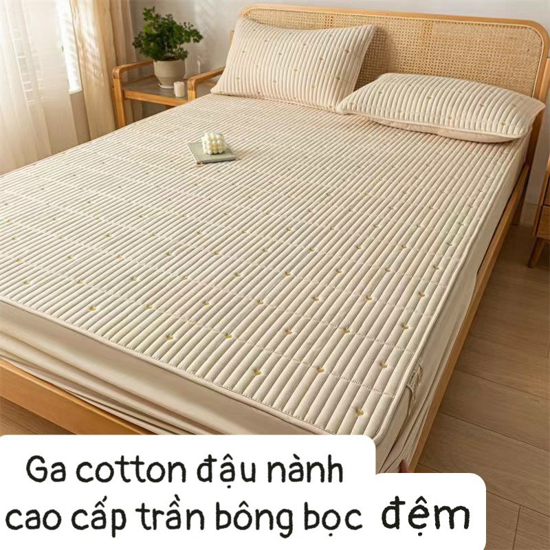 Ga cotton đậu nành cao cấp trần bông bọc đệm từ 5-30cm