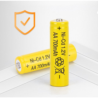 Fin sạc ni - cd 1.2v aa 700mah đầu nhọn - fin nickel