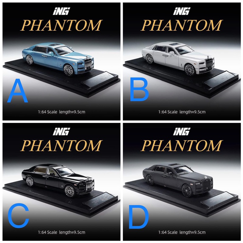 mohinhxeps-1/64_ING Diecast Model Mansory Phantom VIII