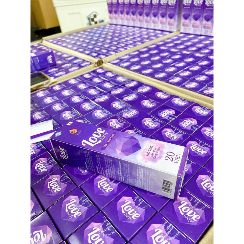 Viên Sủi Nở Ngực Love Lady Hỗ Trợ Săn Chắc Tăng Size Vòng 1 20 viên