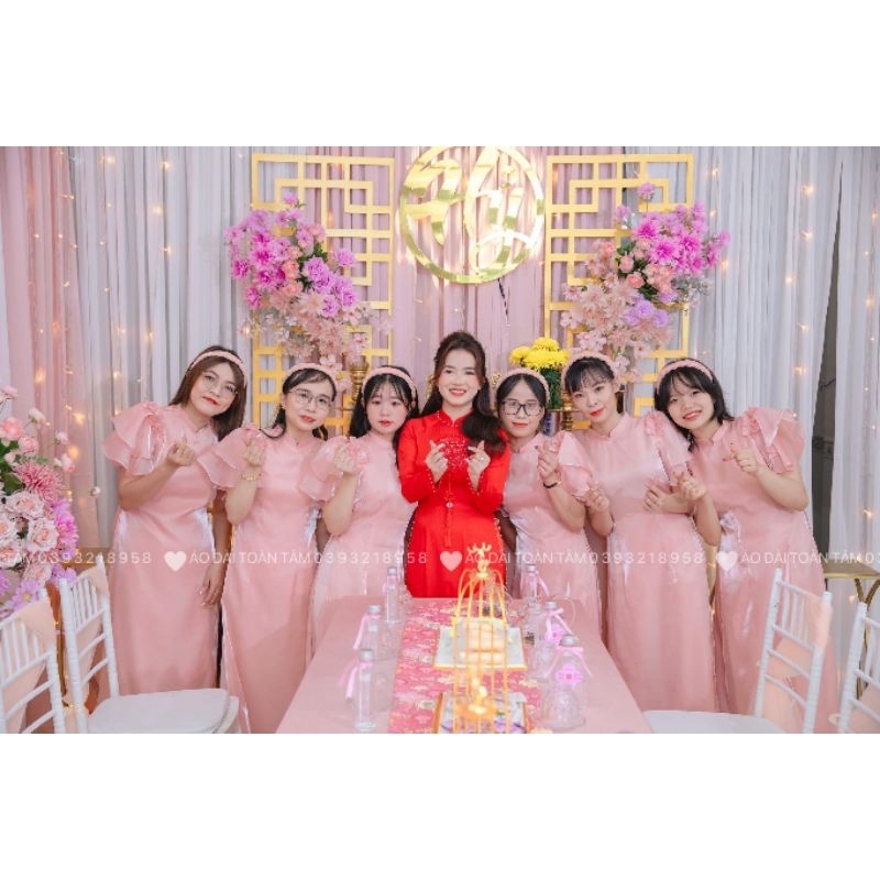 Cho thuê áo dài bê tráp chỉ 90k