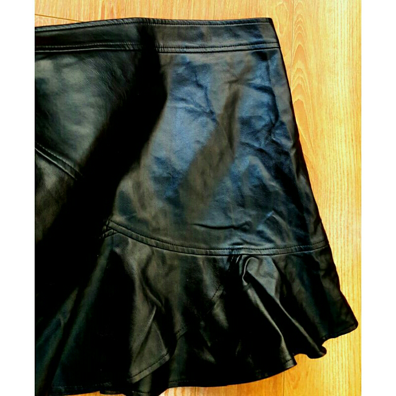 Chân váy da ngắn sz M