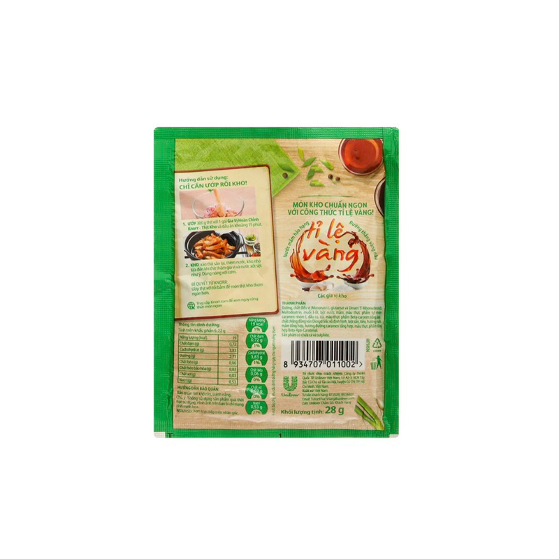 Gia vị Thịt kho Knorr gói