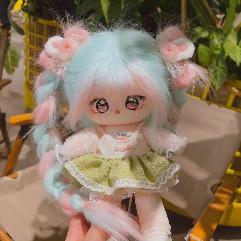 DOLL KHÔNG THUỘC TÍNH TÓC TƠ 25CM - BÚP BÊ KHÔNG THUỘC TÍNH CHÂN DÀI 25CM CÓ XƯƠNG