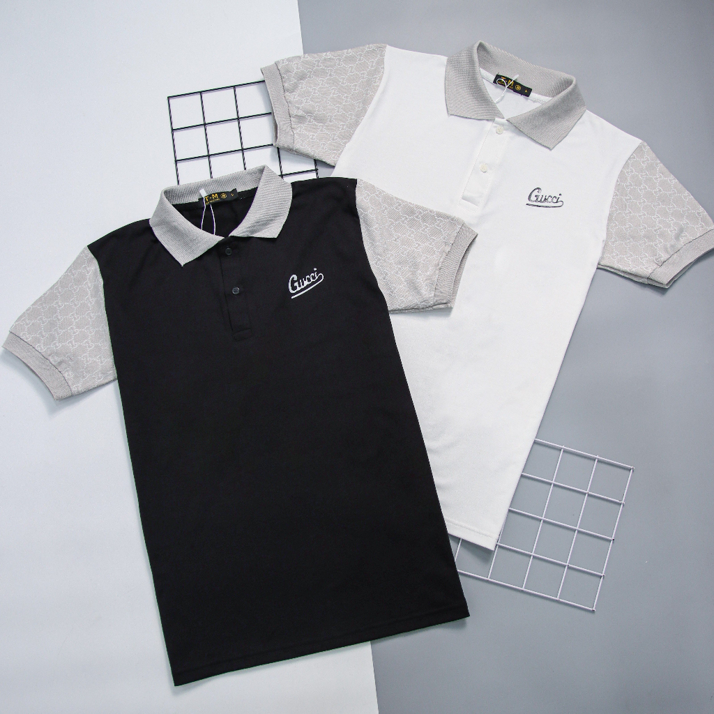 Áo Thun Nam Cổ Bẻ Vải Cotton Mềm Mịn Co Dãn Mẫu Mới 👕