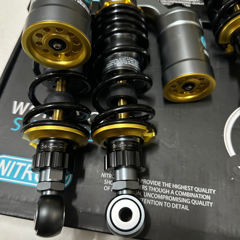 Phuộc nitron bình dầu gắn sirius jupiter taurus cub 280mm...