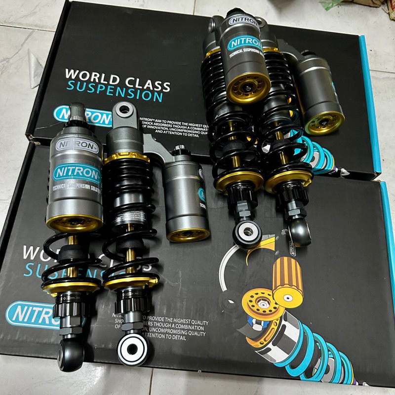 Phuộc nitron bình dầu gắn sirius jupiter taurus cub 280mm...