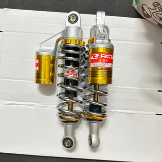 Phuộc nhún sau RCB bình dầu Inox gắn sirius jupiter taurus cub 280mm