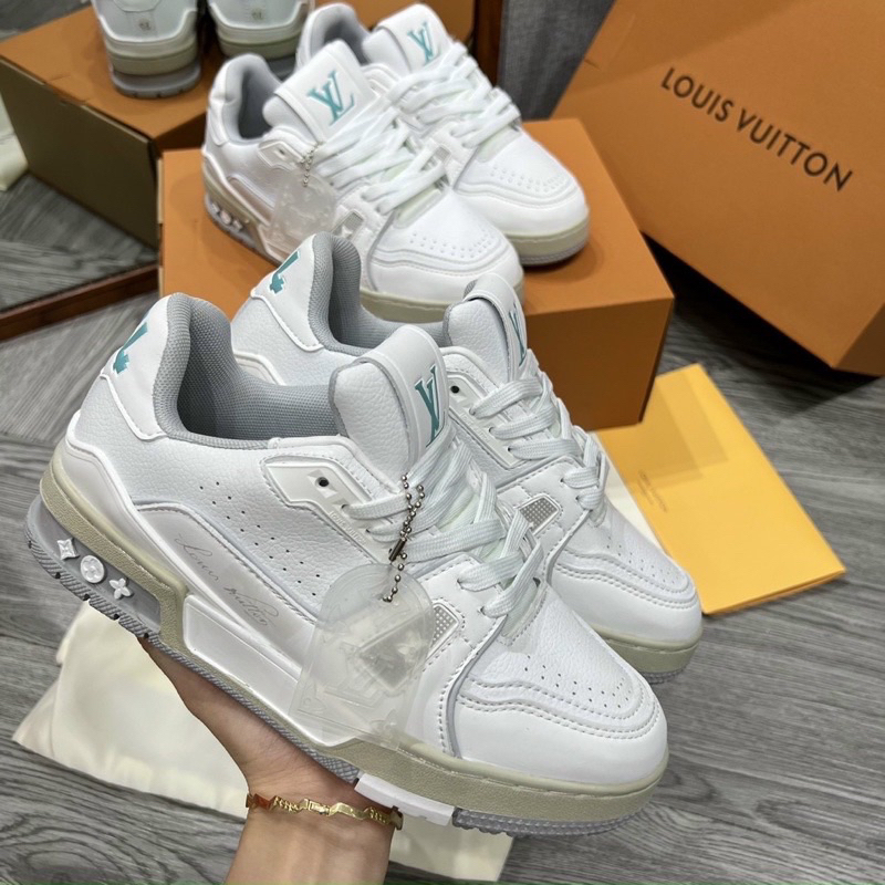 GIÀY L’V #54 WHITE GREEN LAI AU SC