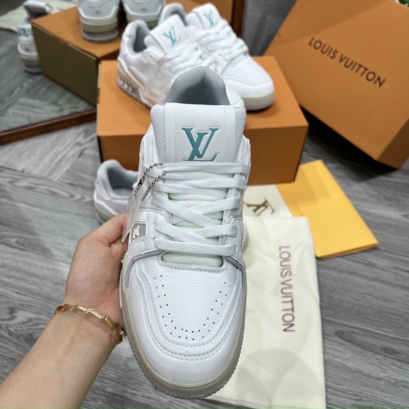 GIÀY L’V #54 WHITE GREEN LAI AU SC