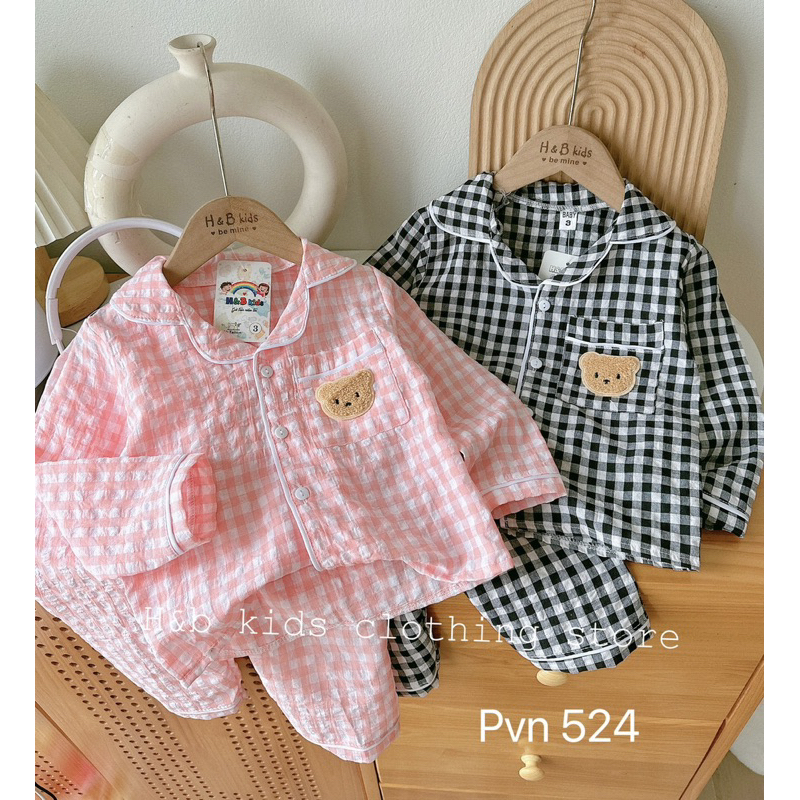 Bộ pijama bé trai bé gái