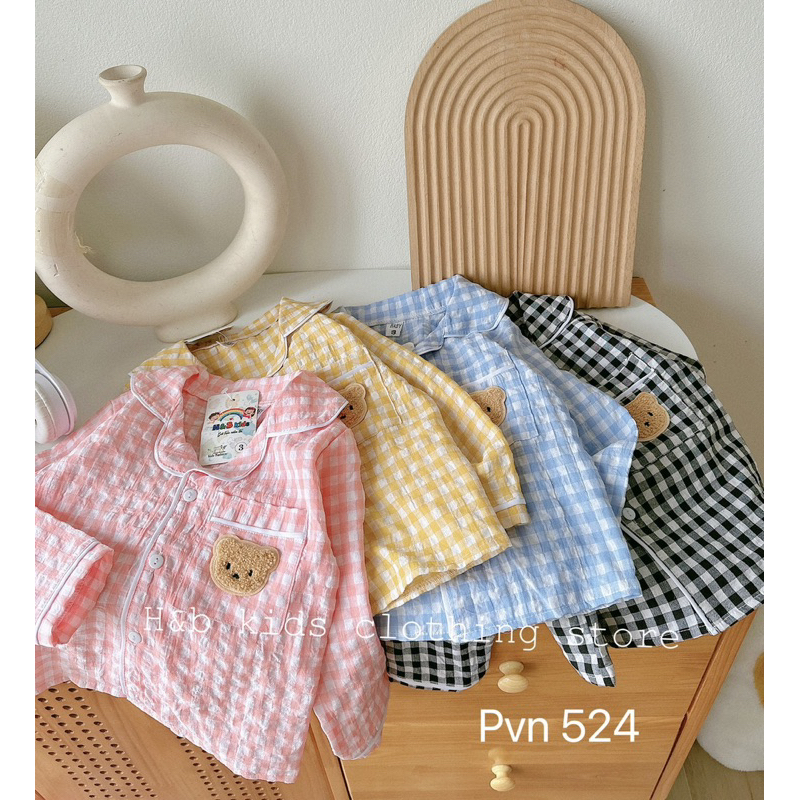 Bộ pijama bé trai bé gái