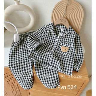 Bộ pijama bé trai bé gái