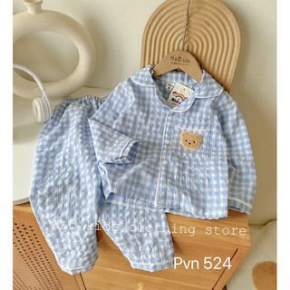 Bộ pijama bé trai bé gái