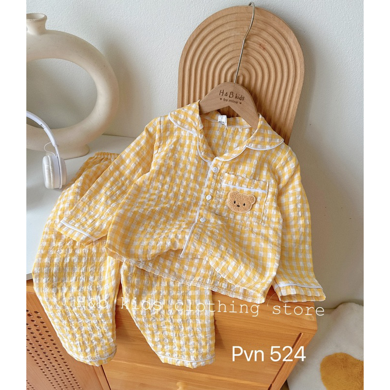 Bộ pijama bé trai bé gái