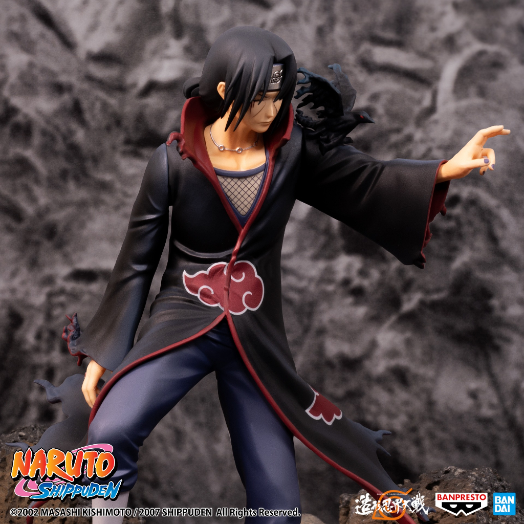 Mô hình UCHIHA ITACHI - NARUTO SHIPPUDEN BANPRESTO FIGURE - Dòng COLOSSEUM