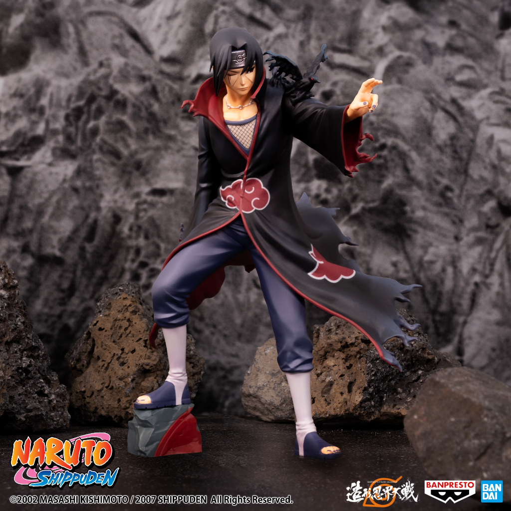 Mô hình UCHIHA ITACHI - NARUTO SHIPPUDEN BANPRESTO FIGURE - Dòng COLOSSEUM