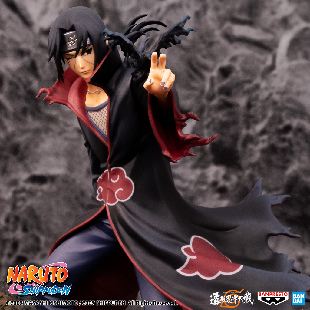 Mô hình UCHIHA ITACHI - NARUTO SHIPPUDEN BANPRESTO FIGURE - Dòng COLOSSEUM