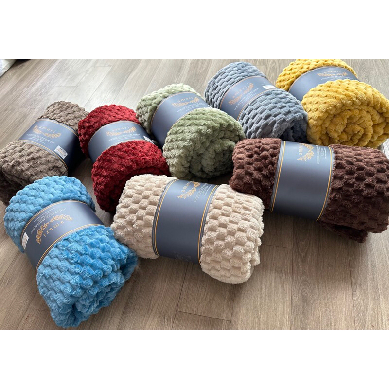 CHĂN NHUNG TUYẾT AMARI BLANKET nặng 1,1~1,2kg
