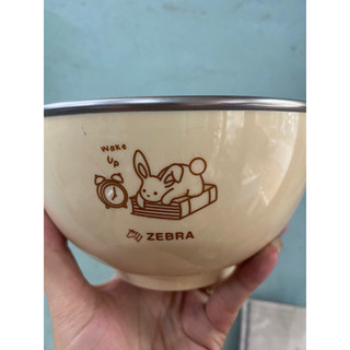 BÁT ĂN CƠM INOX ZEBRA THÁI LAN