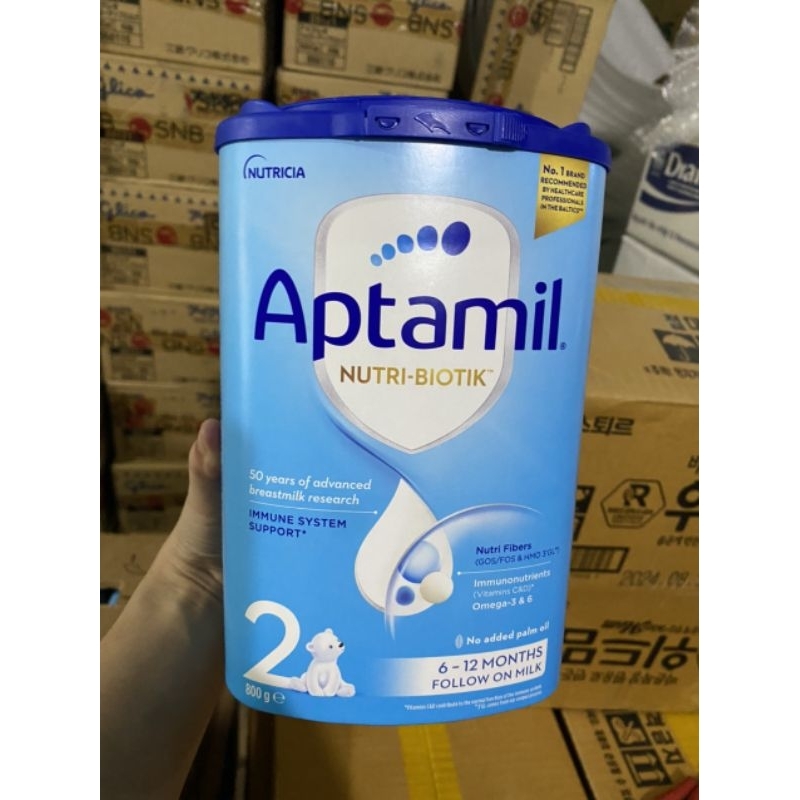 Sữa Aptamil số 2 lon 800g của đức hạn 25/2/2024