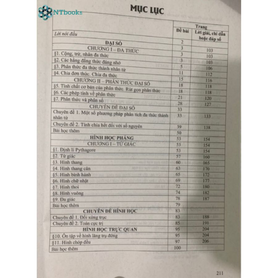Sách Nâng cao và phát triển toán 8 Tập 1 + Tập 2
