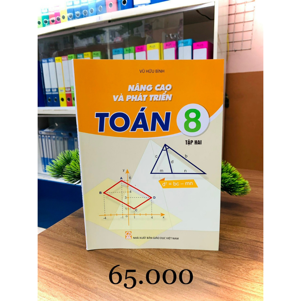 Sách Nâng cao và phát triển toán 8 Tập 1 + Tập 2
