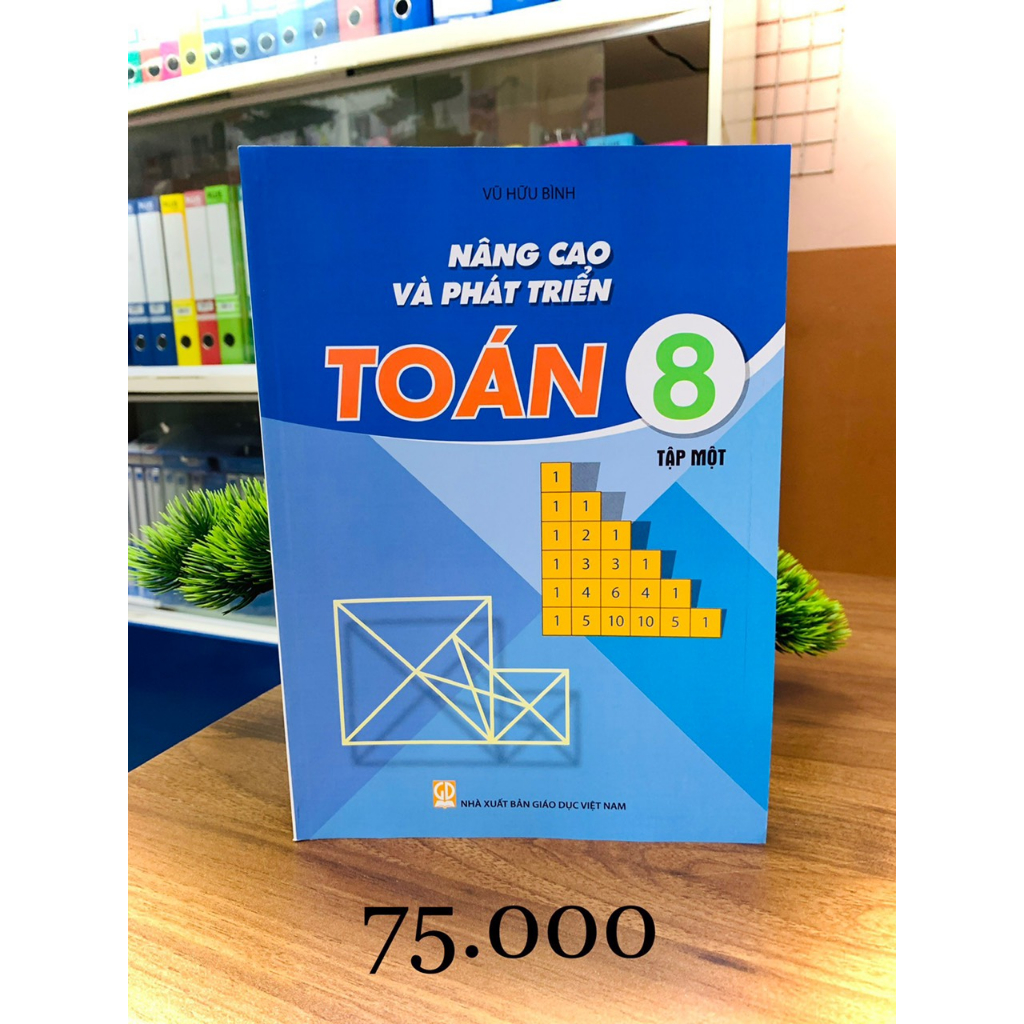 Sách Nâng cao và phát triển toán 8 Tập 1 + Tập 2