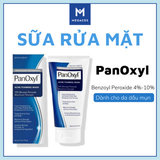 Sữa rửa mặt cho da mụn PanOxyl Acne Foaming Wash Benzoyl Peroxide 10% Maximum Strength 156g