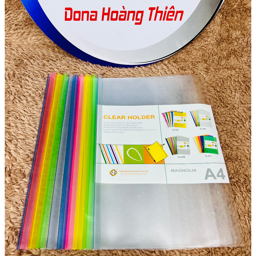 Bìa Cây Q310 A4 (gáy lớn, gáy nhỏ)