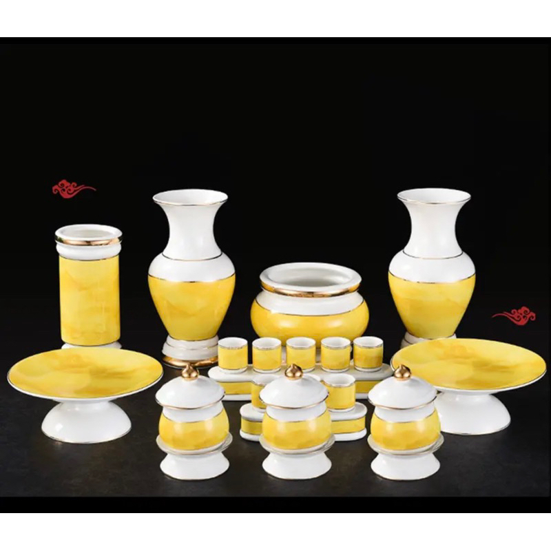 bộ thờ cúng lư hương bát nhang bình hoa đĩa trái cây bộ áng chung ly đại bi chung nước chung muối ch