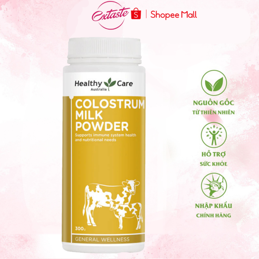 Sữa bò non Healthy Care Colostrum Milk Powder 300g bổ sung dinh dưỡng phục hồi sức khỏe