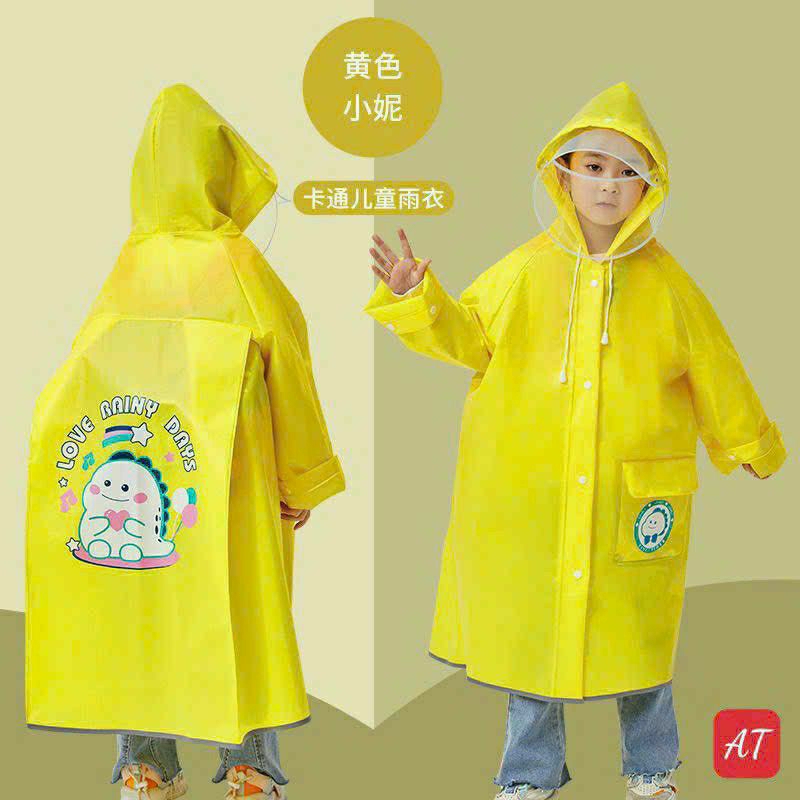 Áo mưa trẻ em in hình cute
