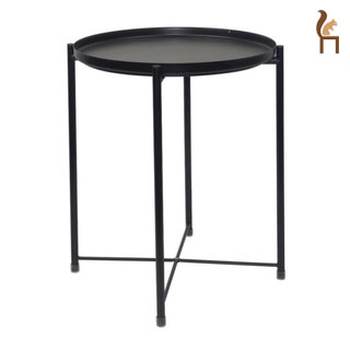 Bàn trà chanh mâm tròn mặt bàn rời