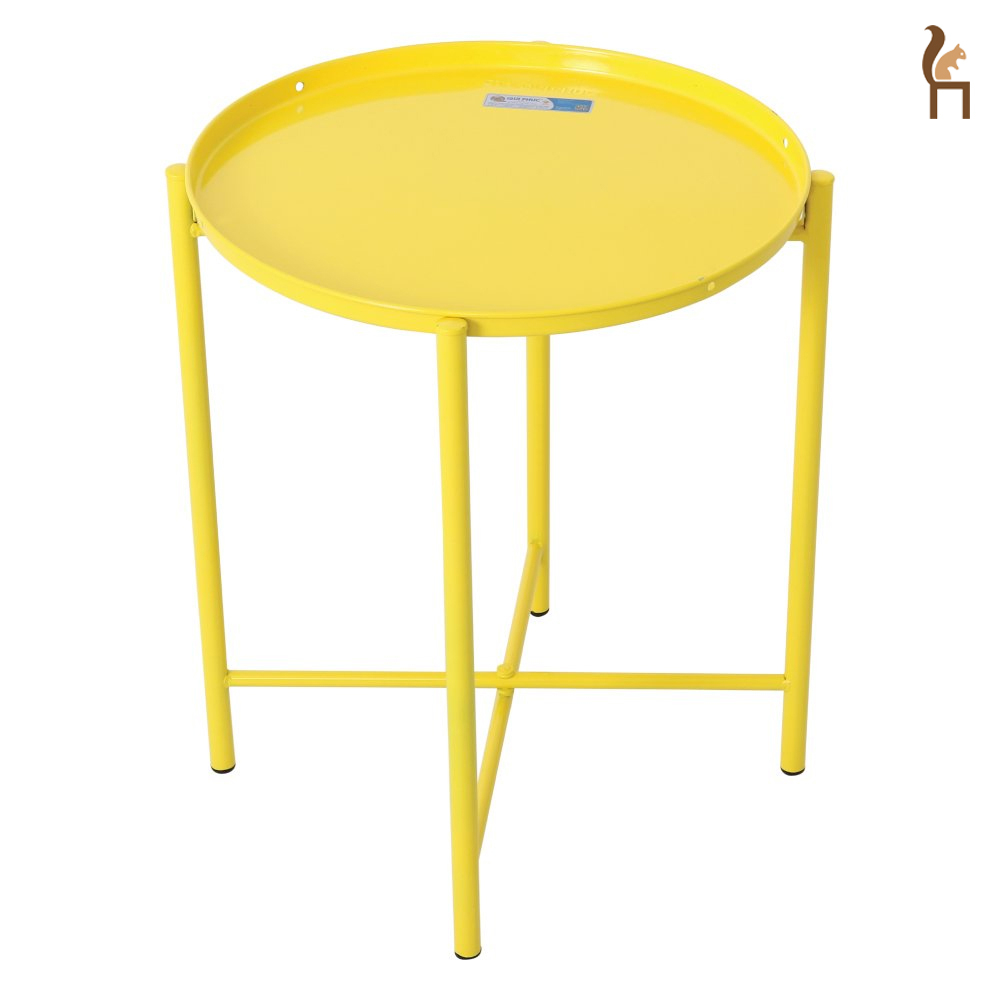 Bàn trà chanh mâm tròn mặt bàn rời