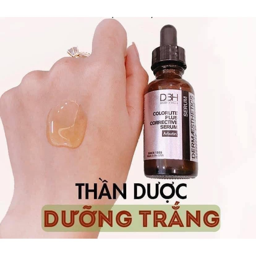 Măng tây baby - Tinh chất serum Colorlite plus D.B.H mờ nám tàn nhang dưỡng trắng