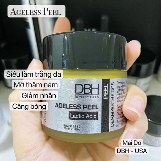 Măng tây baby - Thay da hoá học Ageless peel an toàn DBH trẻ hoá da xoá mụn thâm nám