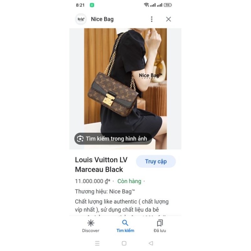 Túi Lv marceau